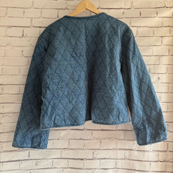 kate spade Blue Quilted Jacket - Picture 2 of 7